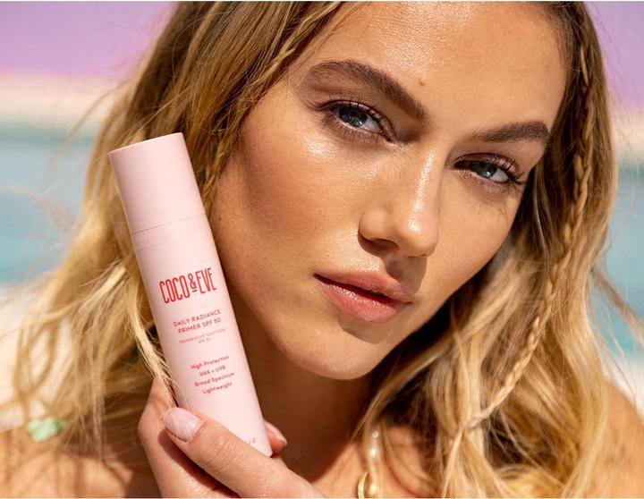 Produktbild Coco & Eve Daily Radiance Primer SPF50 (Sonnencreme Gesicht, SPF 50, 50 ml)