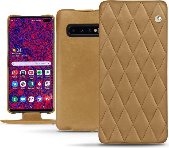 Produktbild Noreve Lederschutzhülle vertikal (Samsung Galaxy S10+)