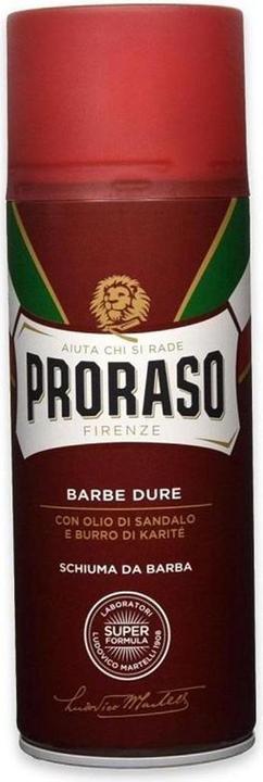 Actual product image Proraso Red Line Shaving Foam Nourishing Sandalwood 300ml (400 ml, Shaving cream)
