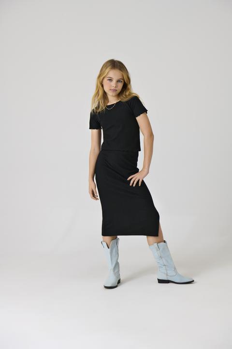 Only Kognella Long Side Slit Skirt Jrs Noos