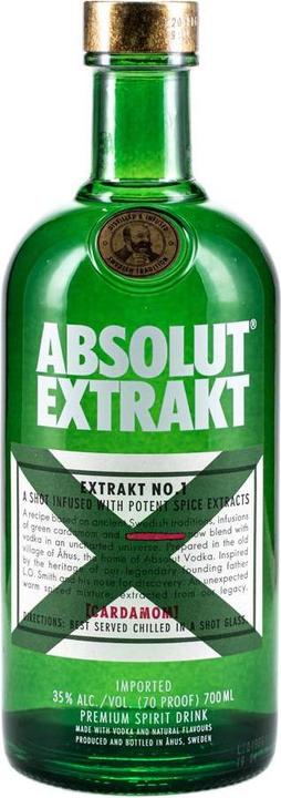 Absolut EXTRAKT 70 cl / 35 % Svezia (1 x 70 cl)