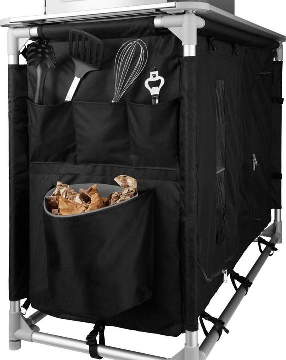 Actual product image tectake Camping Kitchen 116x52x107cm