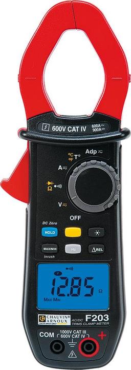 Image du produit Chauvin Arnoux Pince de courant, multimètre à main di (CAT IV 600V, CAT III 1000V)