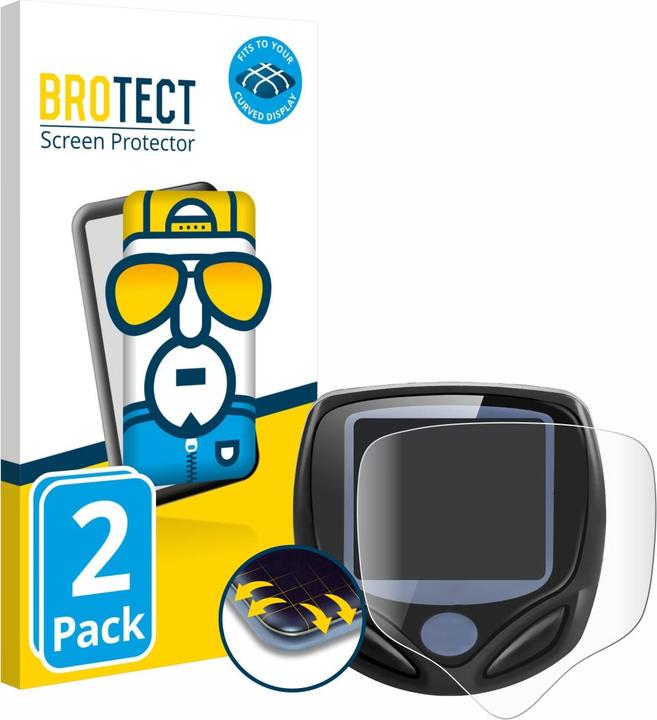 Produktbild BROTECT Fullscreen Schutzfolie Displayschutz Folie Klar Transparent