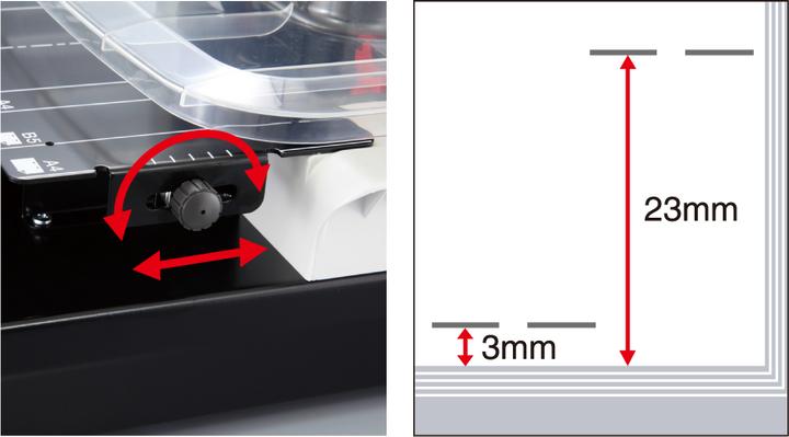 Produktbild Max Elektrischer Heftapparat EH-110F, Leistung 100 Blatt, 80g/m2 (100 Blätter)