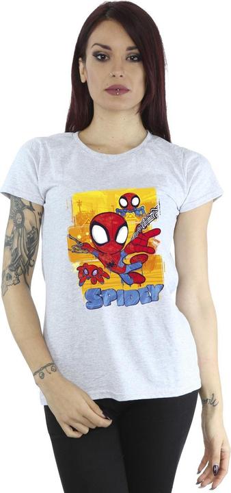 Immagine prodotto Spidey And His Amazing Friends Flying Maglietta Donna (L)