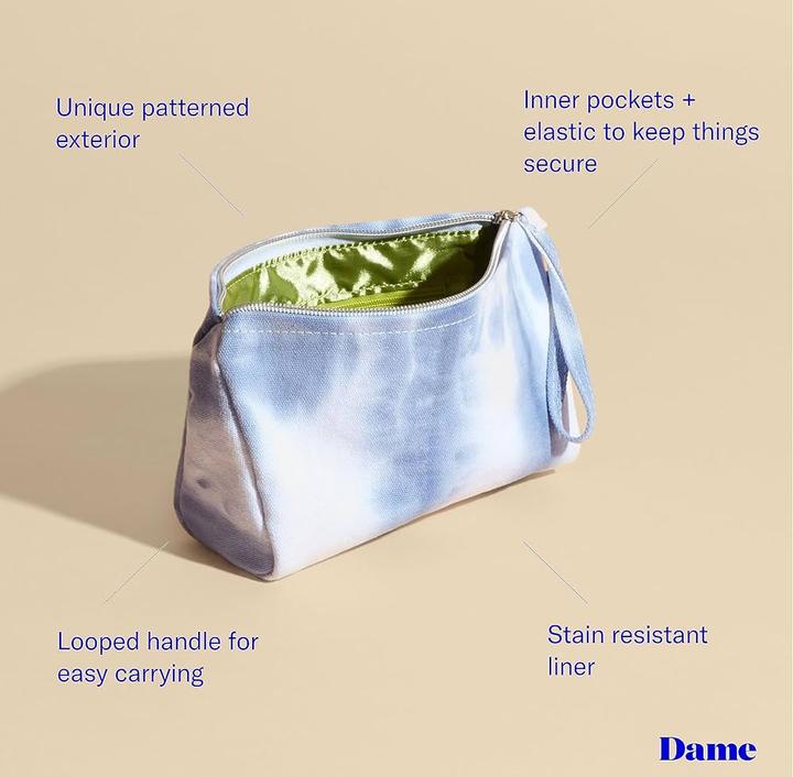 Actual product image Dame Products Stash Toy Pouch