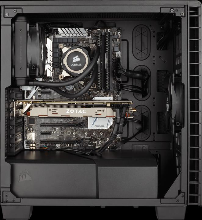 Produktbild Corsair Carbide 400Q (ATX, mATX, Mini-ITX, E-ATX)