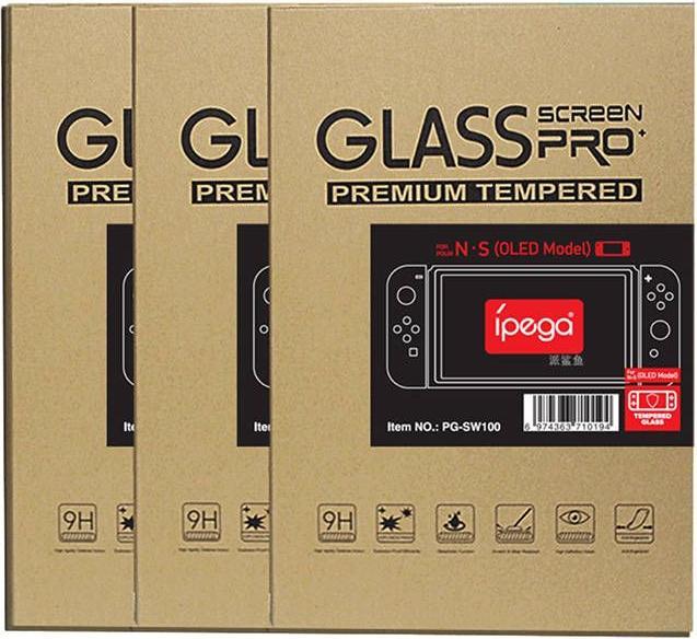 Produktbild iPega PG-SW100 Tempered Glass (Switch OLED)