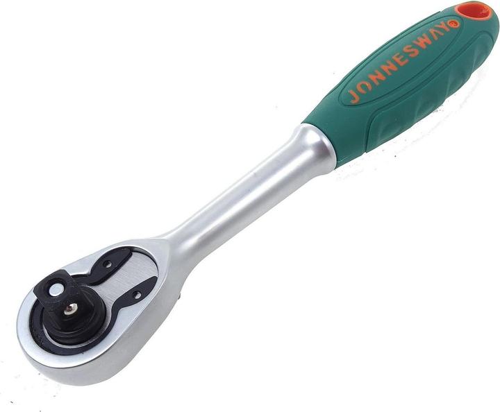 Productafbeelding Jonnesway Ratel 1/4 recht met kniehevel 140 mm (1/4")