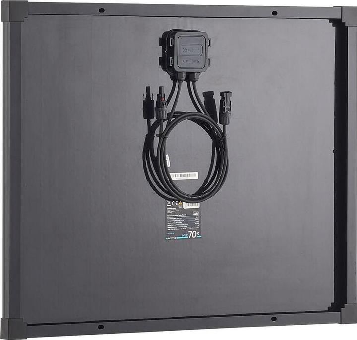Immagine prodotto Ective Pannello solare 70W 36V modulo solare monocristallino Cella solare modulo fotovoltaico mono 24V (70 W, 4.10 kg)