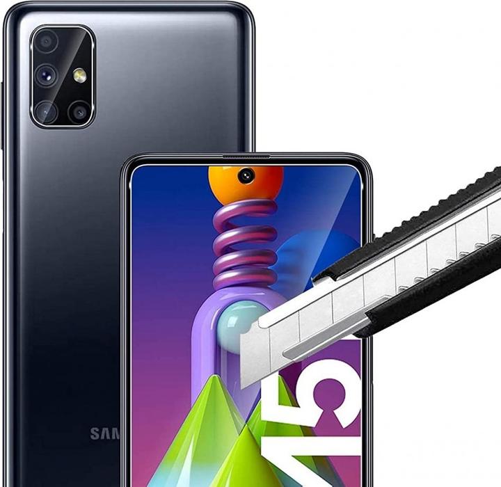 Immagine prodotto Screenguard Samsung Galaxy M51 Pellicola protettiva in vetro Custodia Design amichevole (1 Pezzo/i, Samsung Galaxy M51)