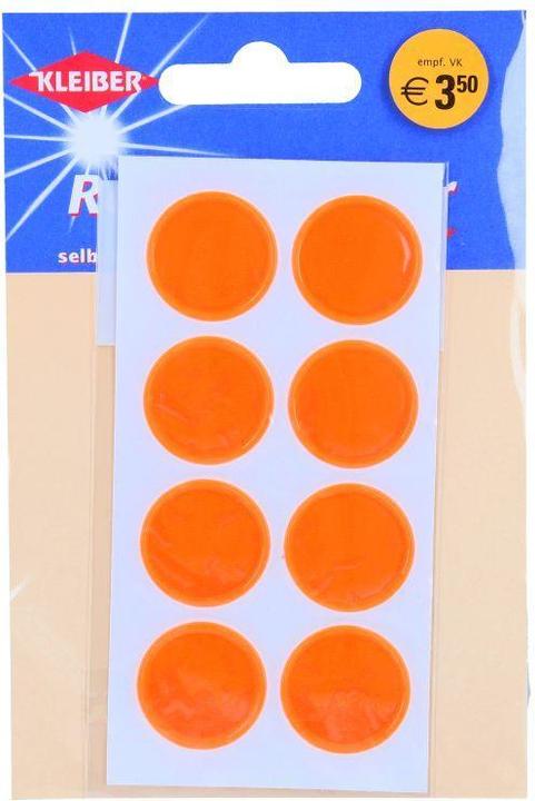 Immagine prodotto Kleiber Punti adesivi riflettenti 06 arancione 8 pezzi
