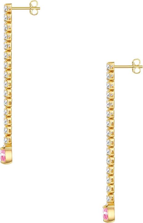 Actual product image Glanzstücke München Ladies heart sterling silver zirconia yellow gold - 34424 (Sterling Silver)