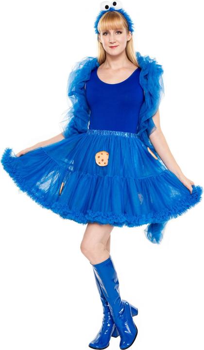 Produktbild Maskworld Die Sesamstrasse Krümelmonster Tutu - für Fasching (One Size)