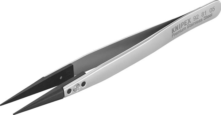 Actual product image Knipex Tweezers with exchangeable tips ESD