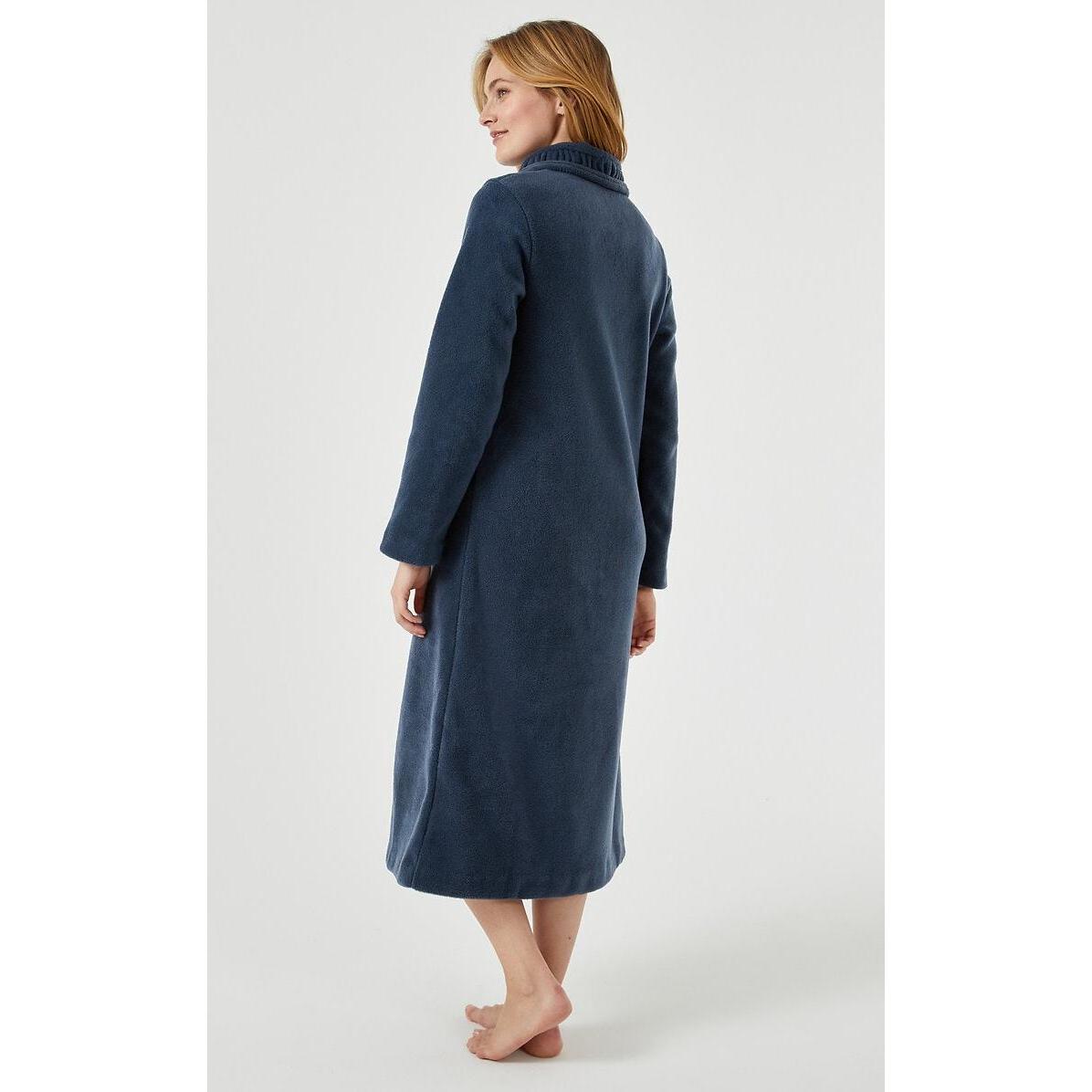 Fleece Bathrobe Collection Anne Weyburn Robe De Chambre Anne