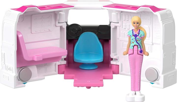 Actual product image Barbie Mini BarbieLand Ambulance with doll
