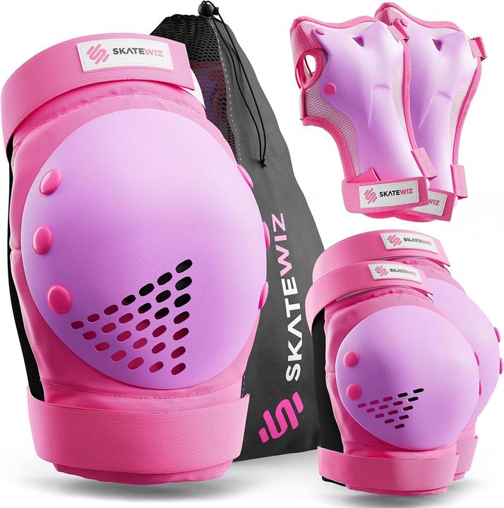 Produktbild Skatewiz 6-teiliges Skate Protektoren-Set (S, Handgelenkschoner, Ellbogenschoner, Knieschoner, 6 Stück)