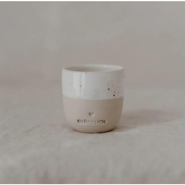 Actual product image Eulenschnitt Espresso Becher Glücklich - von (40 ml, 1 x)