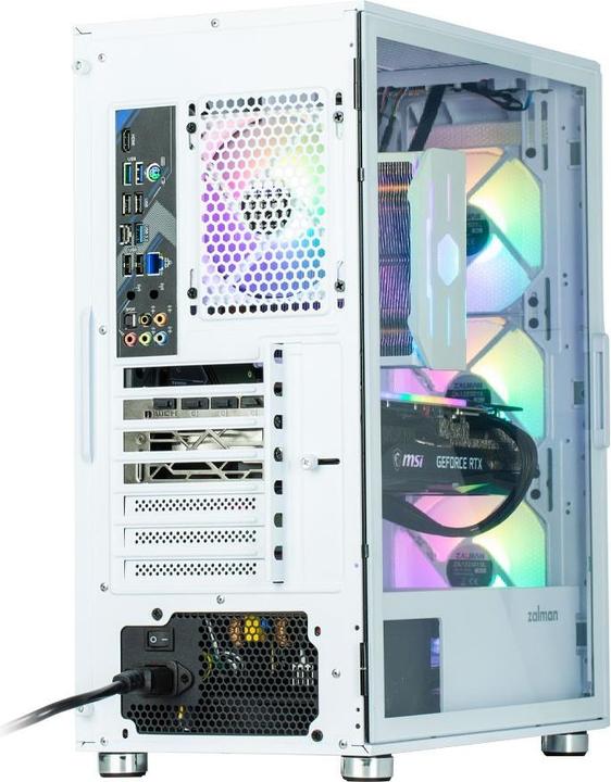 Actual product image Zalman i3 Neo White ATX/Mid Tower, TG (Mini-ITX, ATX, mATX)