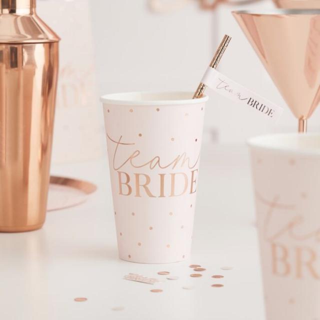 Produktbild Ginger Ray Team Bride grosse Pappbecher (8 x)