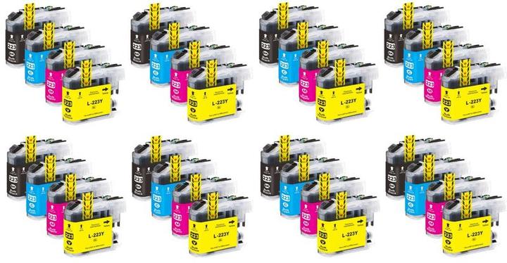 Actual product image Hermex Compatible Ink Cartridge XL for Brother DCP-J562DW (M, Y, FC, C)