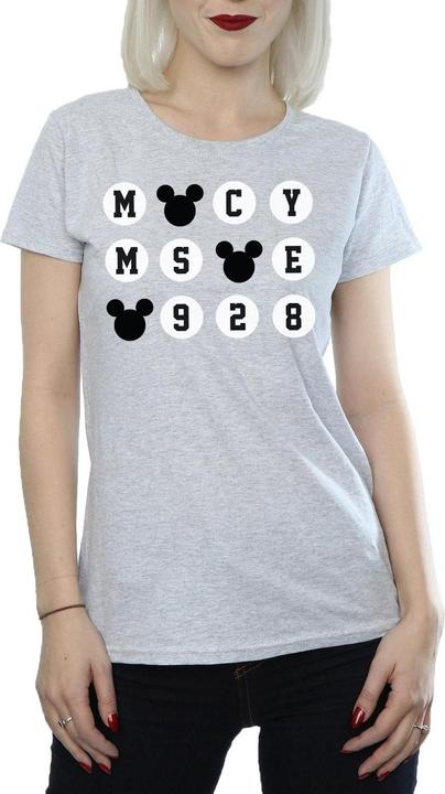 Immagine prodotto Disney Mickey Mouse 1928 Circles Maglietta Donna (XXL)