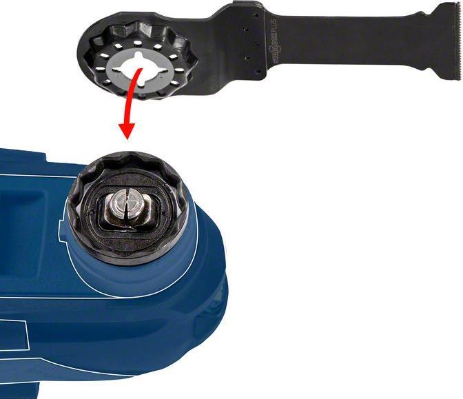 Produktbild Bosch Professional Zubehör EXPERT MultiMax PAIZ 32 APIT Blatt für Multifunktionswerkzeuge, 32 mm