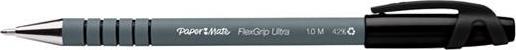 Produktbild Paper Mate Kugelschreiber Flexgrip Ultra RT M 2er schwarz Blister (Schwarz, 2 x)