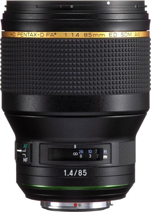 Produktbild Pentax HD D-FA* 85mm/1.4 SDM AW (Pentax K, APS-C / DX)