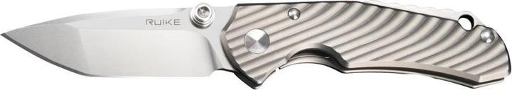 Actual product image Ruike Folding Knife M671-TZ Titanium (7 cm)