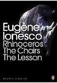 Produktbild Rhinoceros, The Chairs, The Lesson (Englisch)