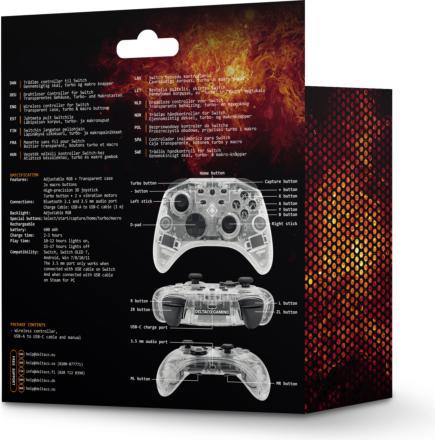 Produktbild Deltaco Gaming Switch Controller (Switch, Switch OLED, PC, Android, iOS)