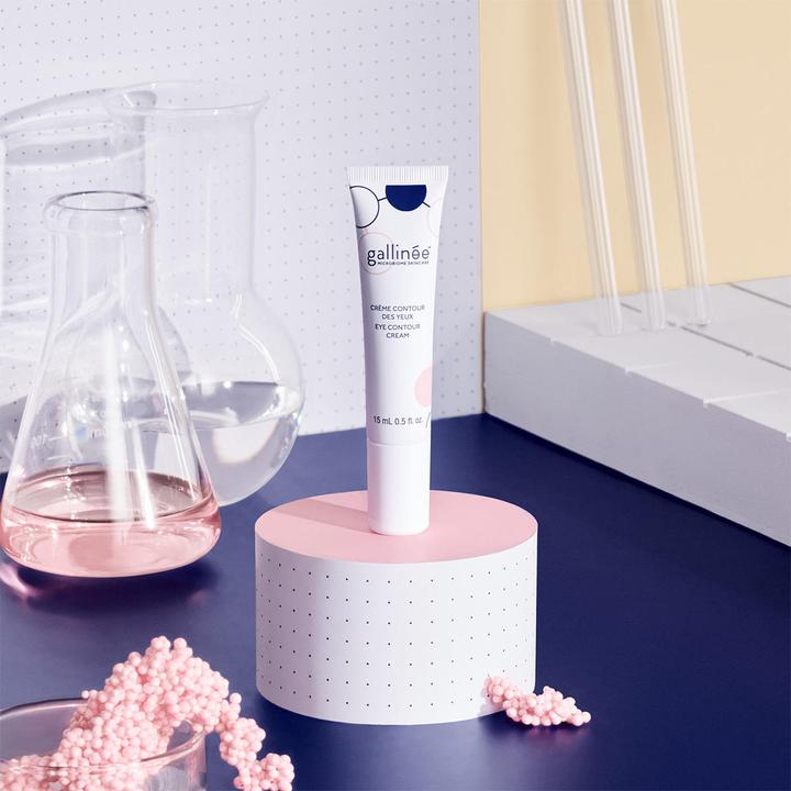 Produktbild Gallinée Eye Contour Cream Natural Hydrating Probiotic and Prebiotic 15ml (Crème, 15 ml, Tag + Nacht)