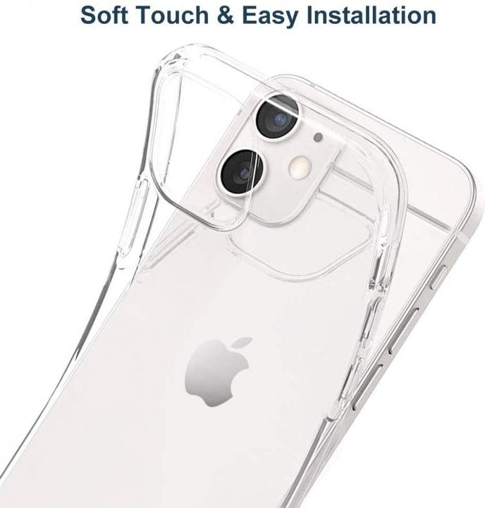 Actual product image Screenguard Apple iPhone 12 mini Flexible TPU Clear Case (Apple iPhone 12 mini)