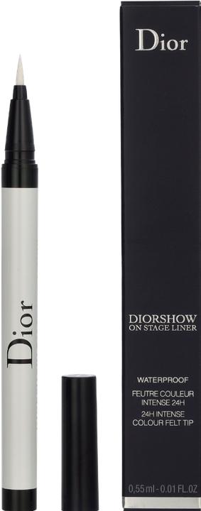 Actual product image Dior Diorshow On Stage Liner No 001 (001 Matte White)