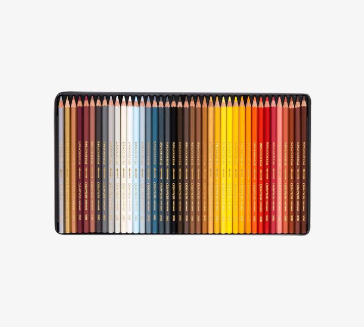 Produktbild Caran d'Ache Supracolor Aquarelle Holzkoffer (Mehrfarbig, 80 x)