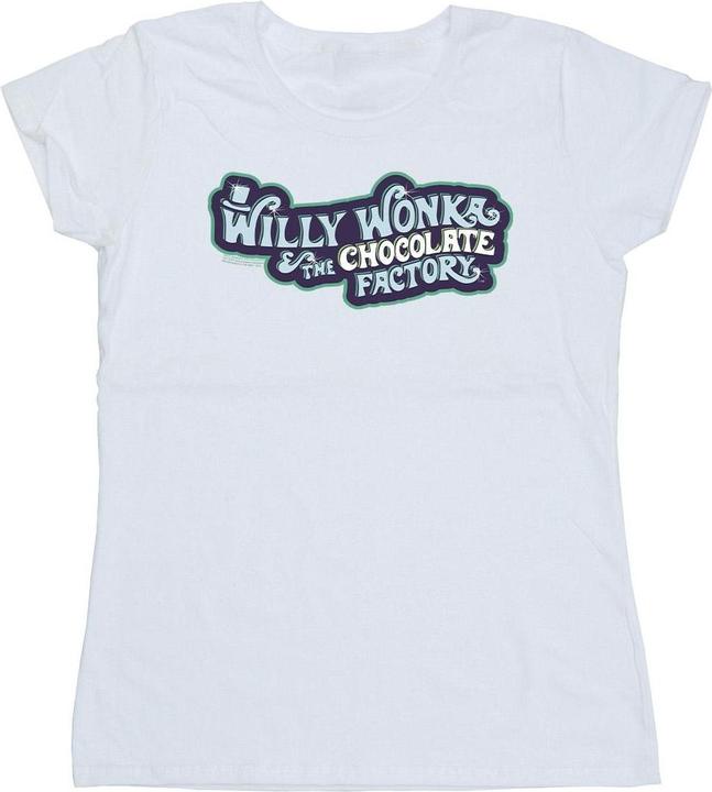 Produktbild Willy Wonka & the Chocolate Factory Chocolate Factory Logo TShirt (S)