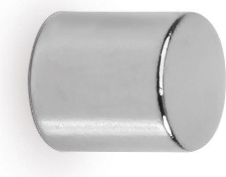 Image du produit Maul Aimant disque en néodyme, 5 mm, force d'adhérence : 1,1 kg, argent Diamètre : 5 mm / Hauteur : 5 (10 x)