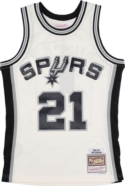 Produktbild Mitchell & Ness Swingman Jersey San Antonio Spurs OFF-WHITE Tim Duncan - XL (XL)