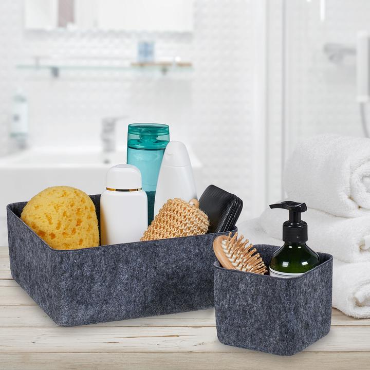Actual product image Relaxdays 5pcs. drawer organiser set (5 x, 25 x 25 x 10.5 cm)