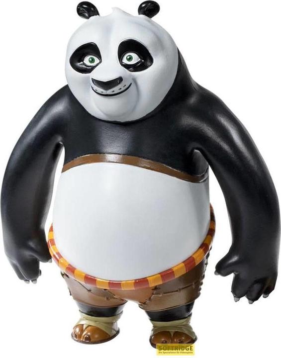 Noble Collection Statuetta di Kung Fu Panda flessibile Bendyfigs Po Ping 15 cm