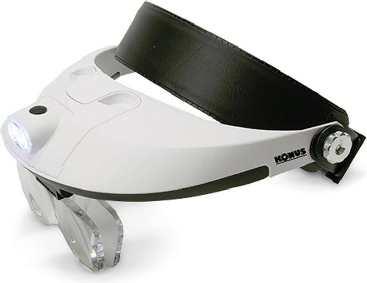 Produktbild Konus Kopf Lupe Vuemax-2 mit LED Licht