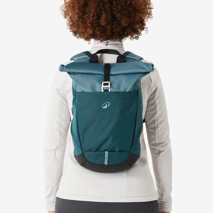 Image du produit Quechua Sac à dos de randonnée 16L+4, NH500 Escape Rolltop bleu (21 l)