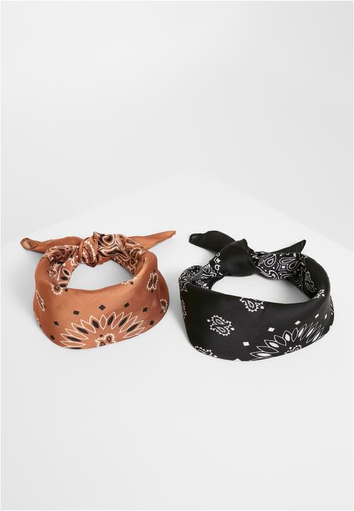 Image du produit Urban Classics Lot de 2 bandana satiné