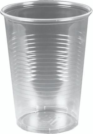 Actual product image Multi Plastic glass blød 40cl PP (øl) 50pcs/ps (målestreg 0,4) - (50 pcs.) (50 x)