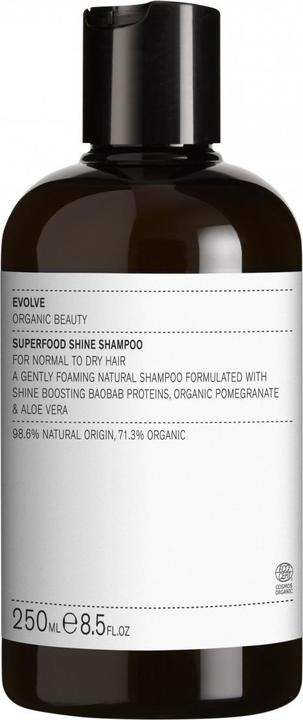 Evolve Superfood Shine Shampoo (250 ml, Flüssiges Shampoo)