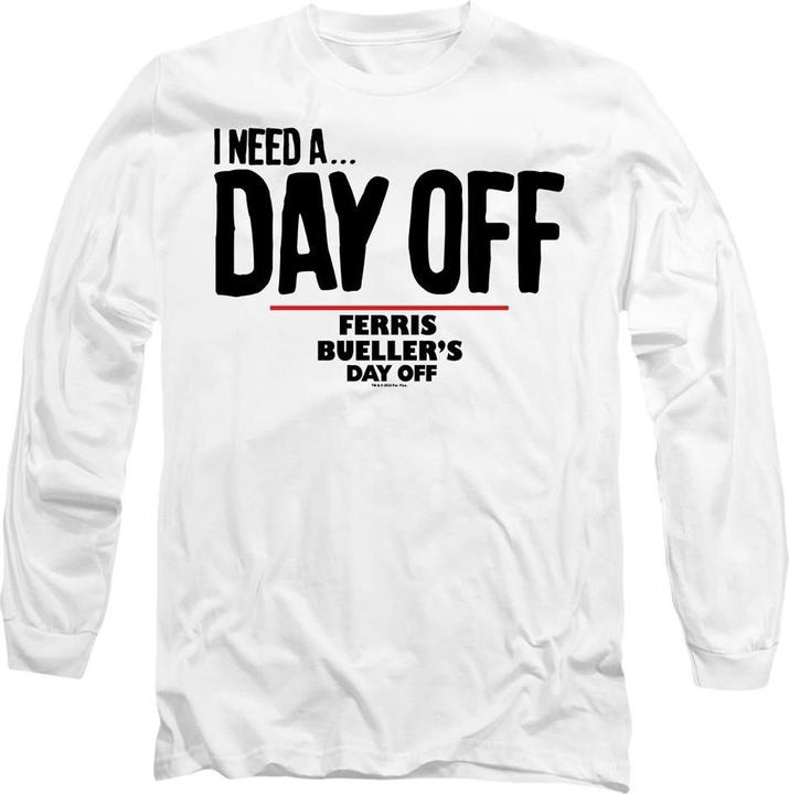Produktbild Ferris Bueller´s Day Off Ferris Bueller's Day Off Ferris Bueller Needs A Day Off TShirt (M)