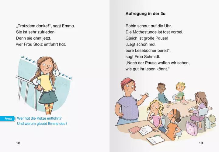 Actual product image Ravensburger Leserabe - 2. Lesestufe: Spannende Detektivgeschichten zum Mitraten (German, Anja Kiel, Angela Glökler, 2023)